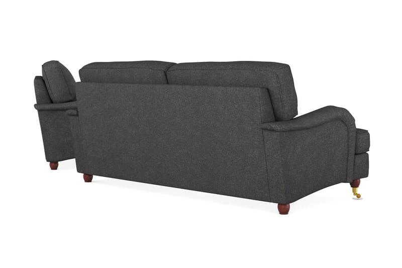 Howard Lyx Sofagruppe 3-personers + 2-personers Stofsofa - Mørkegrå - Møbler - Sofaer - Sofagrupper - Howard sofagruppe