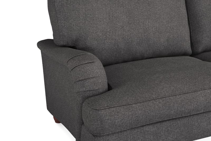 Howard Lyx Sofagruppe 3-personers Sofa + Chaiselongstol i Stof - Mørkegrå - Møbler - Sofaer - Sofagrupper - Howard sofagruppe