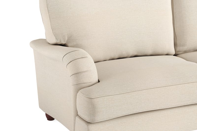 Howard Lyx Sofagruppe 4-pers+3-pers+Chaiselong - Beige - Howard sofagruppe