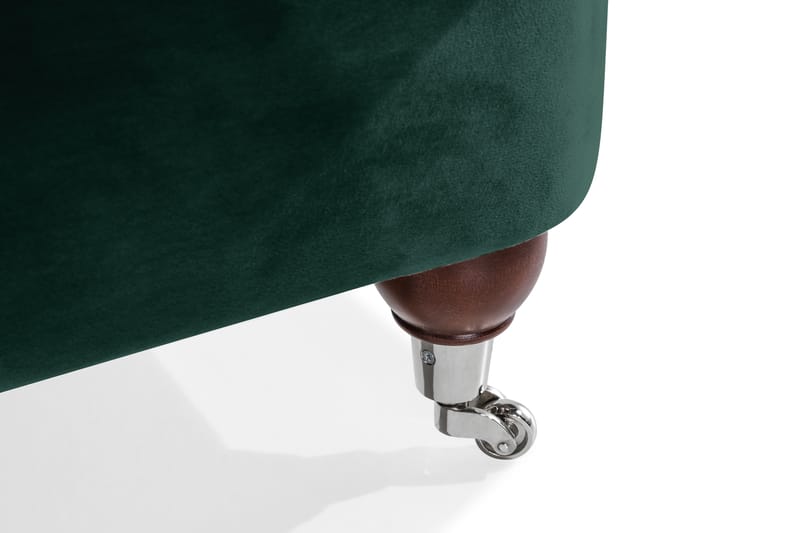 Howard Riviera Sofagruppe 2-pers+3-pers+Lænestol+Skammel Sva - Mørkegrøn - Møbler - Sofaer - Sofagrupper - Howard sofagruppe