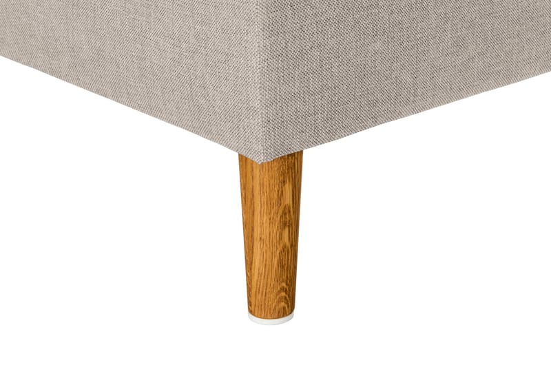 Trend Sofagruppe 3-personers + 2-personers Sofa + Lænestol + Fodskammel i Stof - Beige - Møbler - Sofaer - Sofagrupper - Howard sofagruppe