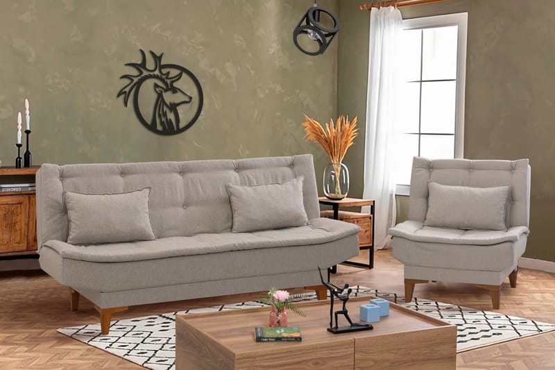 Hunterville Sofagruppe - Cream - Møbler - Sofaer - Sofagrupper
