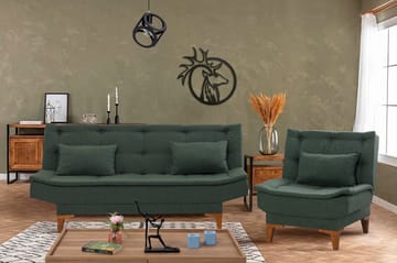 Hunterville Sofagruppe - Grøn - Møbler - Sofaer - Sofagrupper