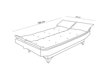 Hunterville Sofagruppe - Mørkeblå - Møbler - Sofaer - Sofagrupper