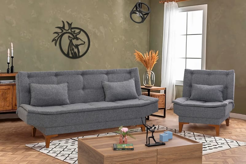 Hunterville Sofagruppe, Mørkegrå