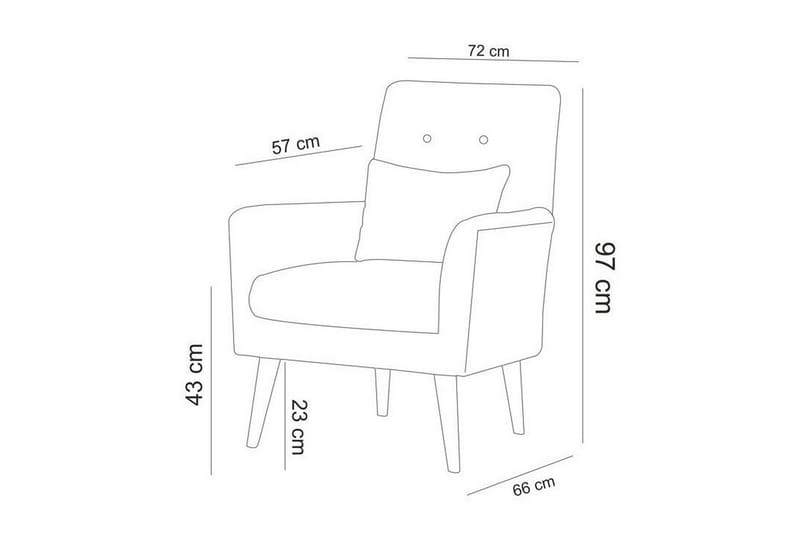 Interlaken Sofagruppe - Cream - Møbler - Sofaer - Sofagrupper