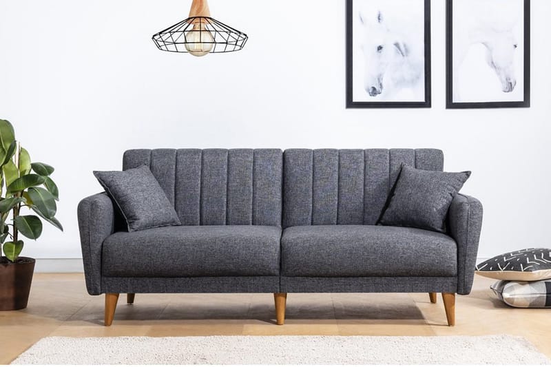 Lepinas Sofagruppe - Antracit - Møbler - Sofaer - Sofagrupper