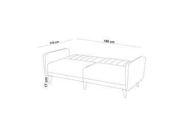 Lepinas Sofagruppe - Cream - Møbler - Sofaer - Sofagrupper