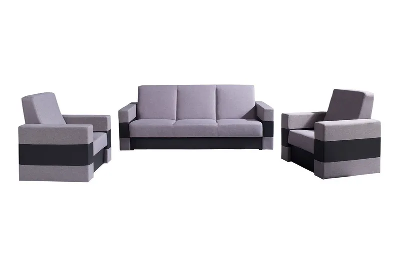 Lux sofagruppe, Grå