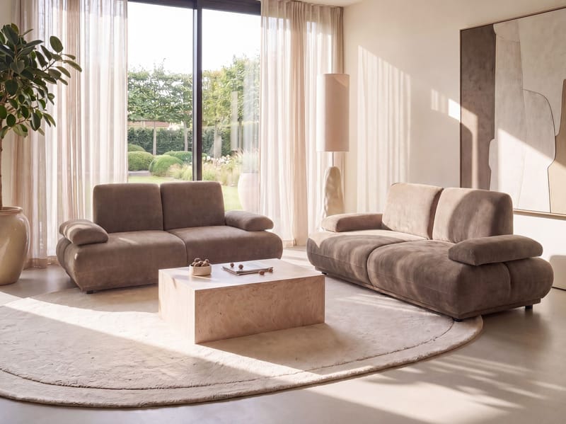 Sofagruppe Nacka - Brun - Møbler - Sofaer - Sofagrupper