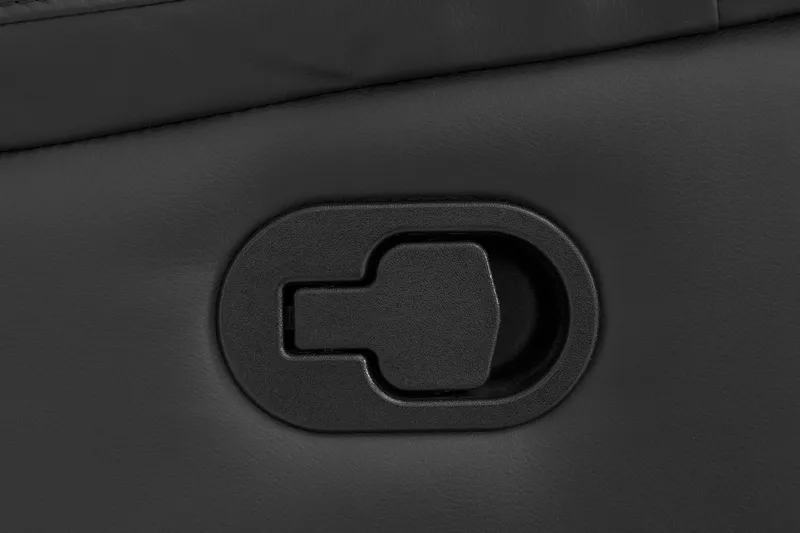 Norbo Recliner Sofa Gruppe 3+2 - Fällbar sofa lænestol - Biografsofa i kunstlæder - Sort - Møbler - Sofaer - Sofagrupper