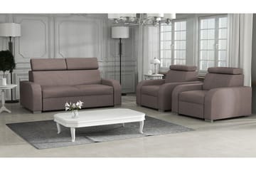 Oslo Stuesæt - Brun - Møbler - Sofaer - Sofagrupper