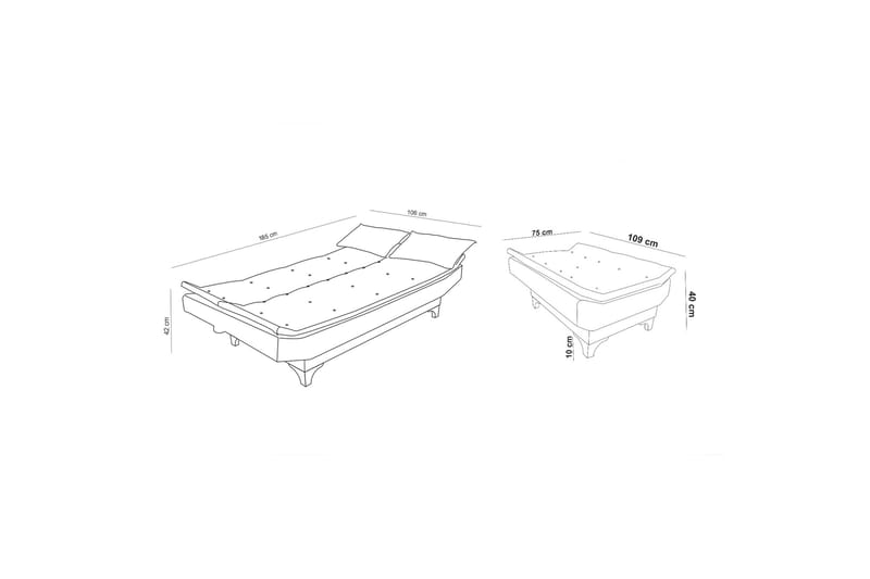 Riversdale Sofagruppe - Lyslila - Møbler - Sofaer - Sofagrupper