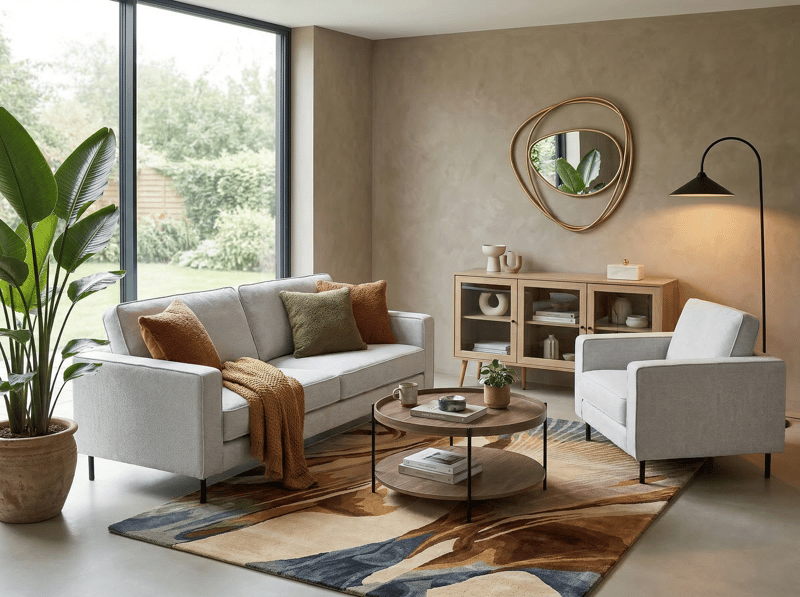 Sofagruppe Savalen - Lysegrå - Møbler - Sofaer - Sofagrupper