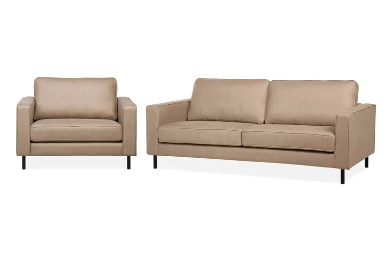 Savalen Sofagruppe 3-pers. + Lænestol, Beige