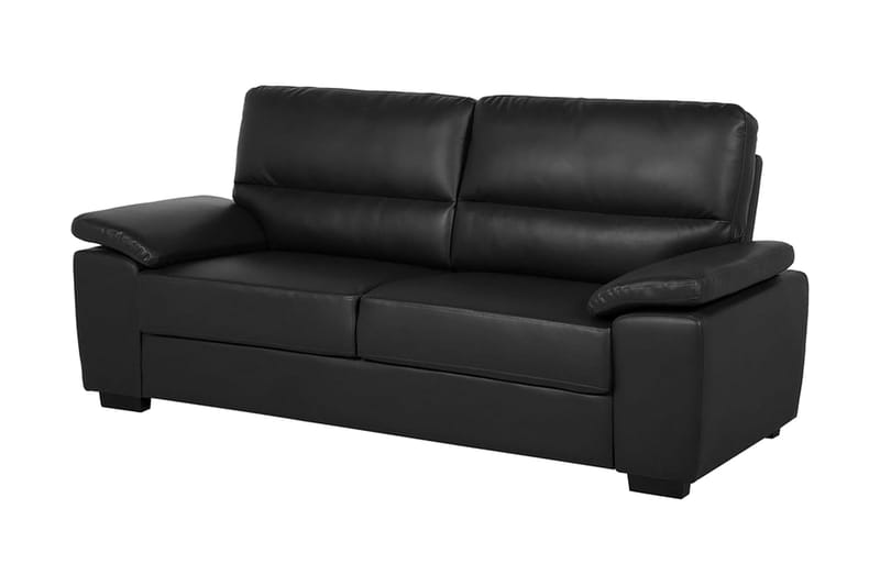 Sofaer Sofagruppe 2-pers. + 3-pers - Sort - Møbler - Sofaer - Sofagrupper