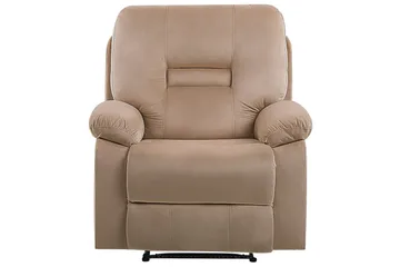 Sofagruppe med USB Rovik Beige - Beige - Møbler - Sofaer - Recliner sofaer