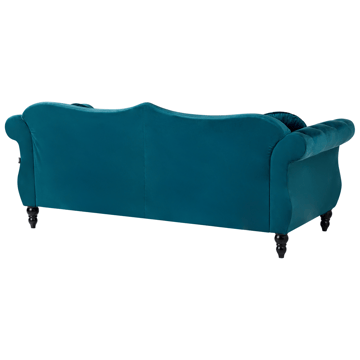 Sofagruppe Skien - Blågrøn - Møbler - Sofaer - Sofagrupper - Chesterfield sofagruppe