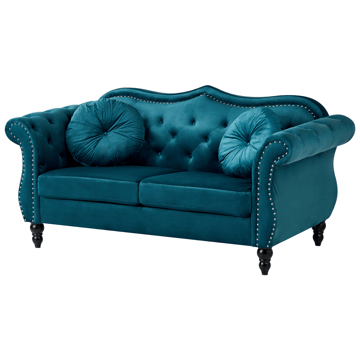 Sofagruppe Skien - Blågrøn - Møbler - Sofaer - Sofagrupper - Chesterfield sofagruppe