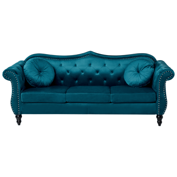 Sofagruppe Skien - Blågrøn - Møbler - Sofaer - Sofagrupper - Chesterfield sofagruppe