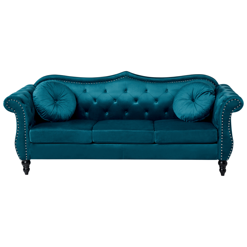Sofagruppe Skien - Blågrøn - Møbler - Sofaer - Sofagrupper - Chesterfield sofagruppe