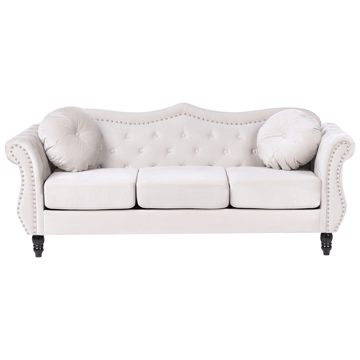 Sofagruppe Skien - Lys beige - Møbler - Sofaer - Sofagrupper - Chesterfield sofagruppe