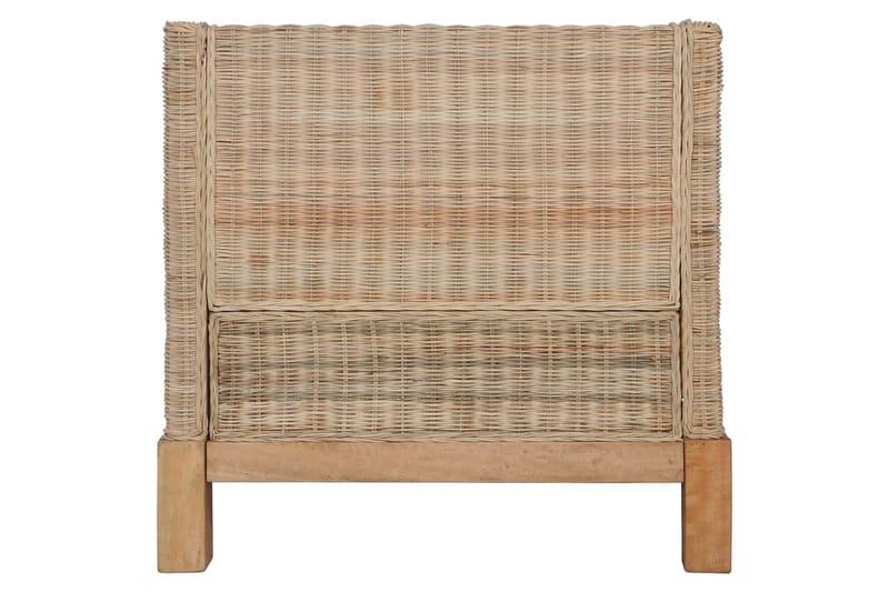 sofasæt 3 dele med hynder naturlig rattan - Brun - Møbler - Sofaer - Sofagrupper