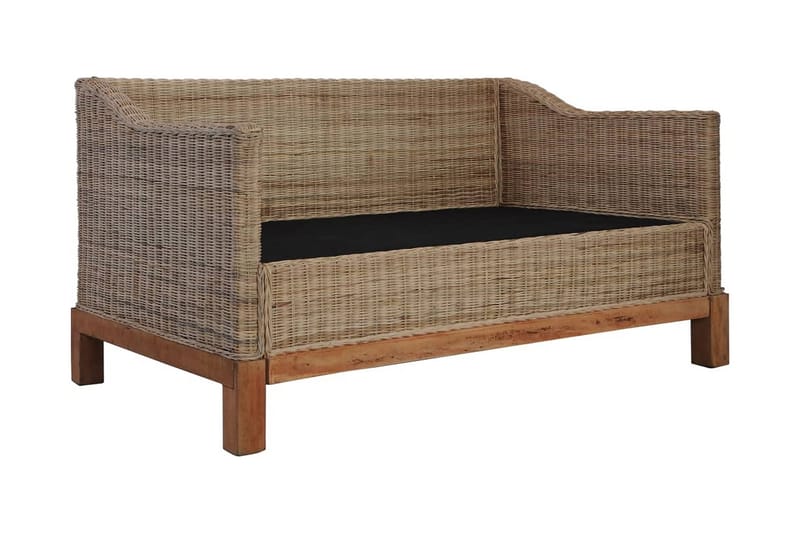 sofasæt 3 dele med hynder naturlig rattan - Brun - Møbler - Sofaer - Sofagrupper