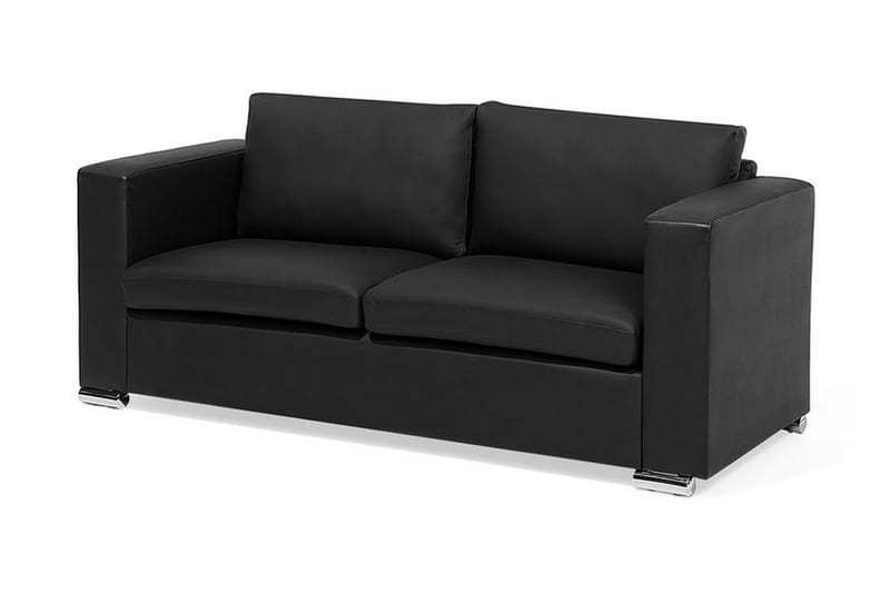 Helsinki Sofagruppe 2-pers. + 3-pers. + Lænestol - Sort - Møbler - Sofaer - Sofagrupper - Sofasæt 3+2+1