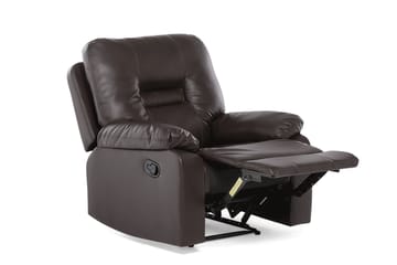 Rovik sofagruppe 2-personers+3-personers+lænestol - Brun - Møbler - Sofaer - Recliner sofaer