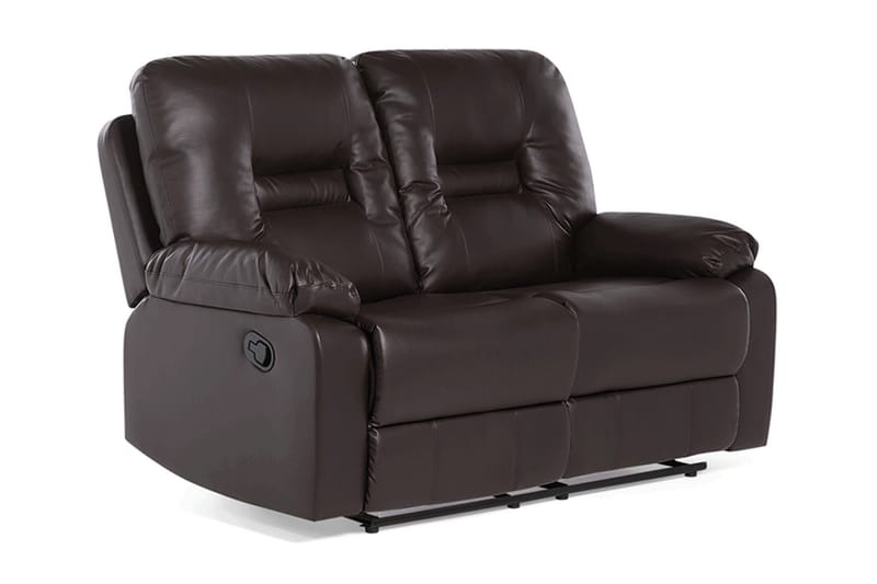 Rovik sofagruppe 2-personers+3-personers+lænestol - Brun - Møbler - Sofaer - Recliner sofaer