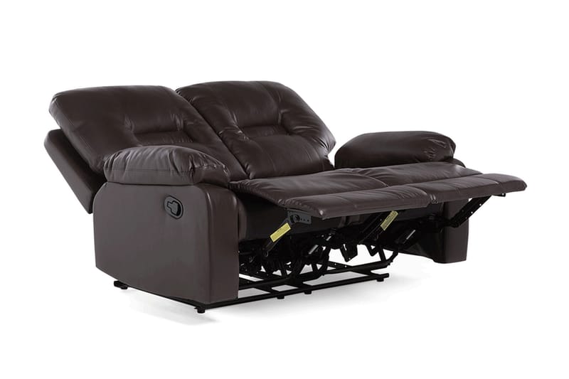 Rovik sofagruppe 2-personers+3-personers+lænestol - Brun - Møbler - Sofaer - Recliner sofaer