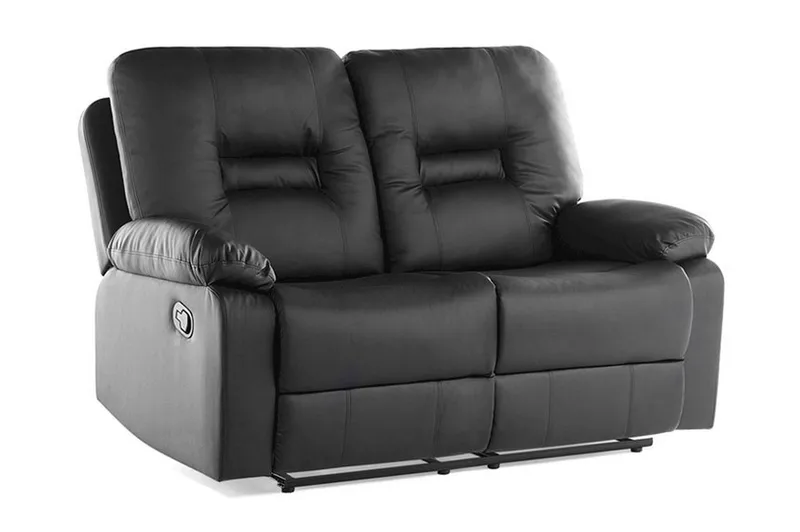 Rovik sofagruppe 2-personers+3-personers+lænestol - Sort - Møbler - Sofaer - Recliner sofaer