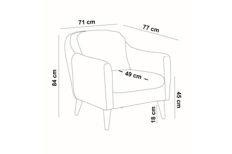 Sofiko Sofagruppe - Mørkeblå - Møbler - Sofaer - Sofagrupper