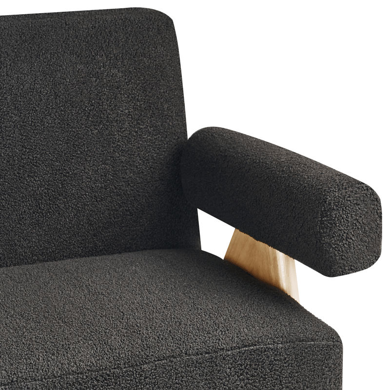 Sofagruppe Tamre - Sort/Lysebrun - Møbler - Sofaer - Sofagrupper
