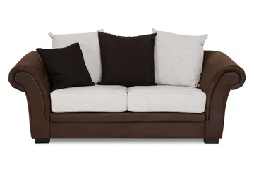 Toronto Sofagruppe 2-Pers+3-Pers+Lænestol - Brun/Beige - Møbler - Sofaer - Sofagrupper - Sofasæt 3+2+1