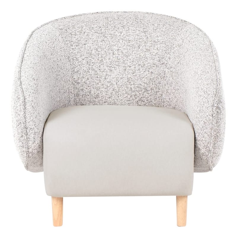 Sofagruppe Umea - Beige, lyst træ - Møbler - Sofaer - 4 personers sofa