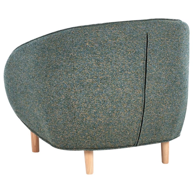 Sofagruppe Umea - Grøn, lyst træ - Møbler - Sofaer - 4 personers sofa