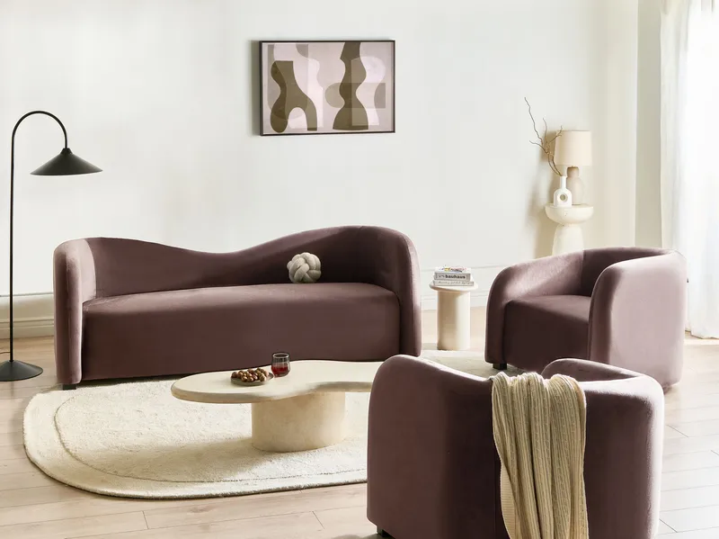 Sofagruppe Veltada - Mørkebrun - Møbler - Sofaer - Sofagrupper