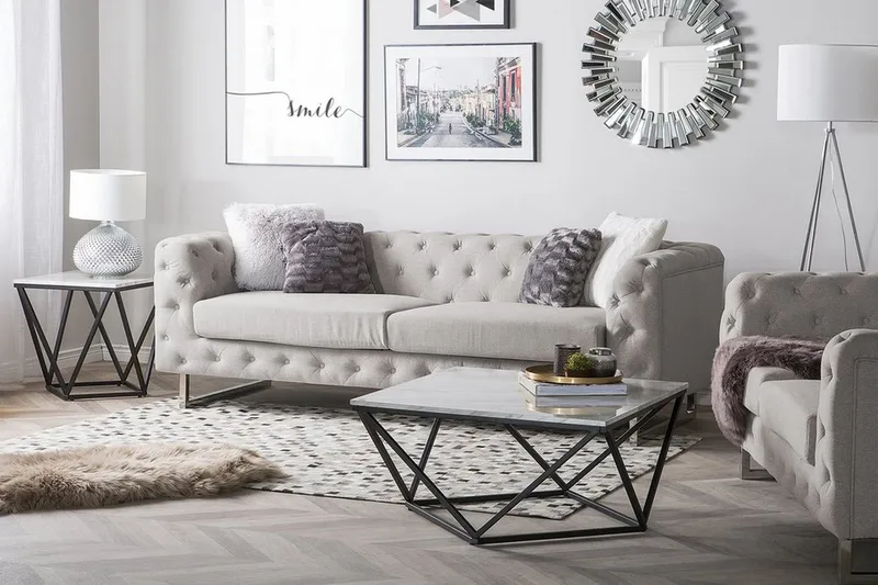 Vissland Sofagruppe 2-pers. + 3-pers - Beige - Møbler - Sofaer - Sofagrupper