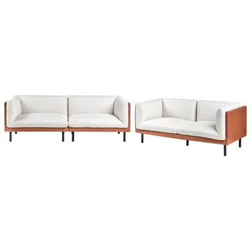 Sofagruppe Vorgod Stof - Off-White - Møbler - Sofaer - Sofagrupper