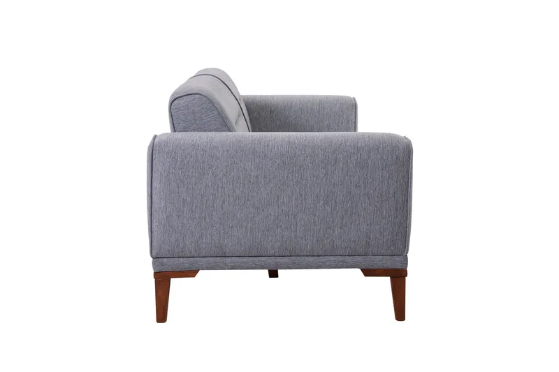 Wyong Sofagruppe 3-personers Sofa + Lænestol - Grå - Møbler - Sofaer - Sofagrupper