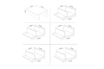 Wyong Sofagruppe 3-personers Sofa + Lænestol - Mørkegrå - Møbler - Sofaer - Sofagrupper