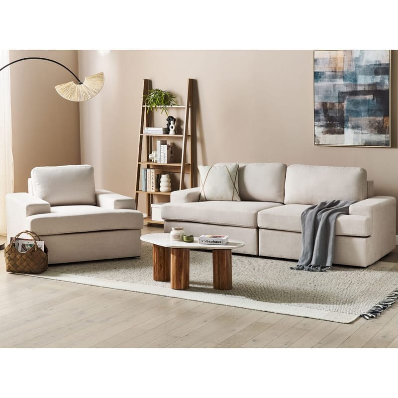 Sofasæt Alla - Beige - Møbler - Sofaer - Sofagrupper - Howard sofagruppe