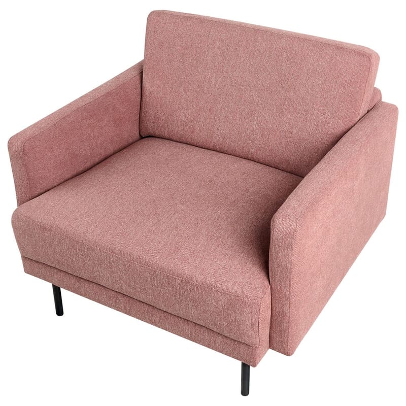 Sofasæt Breda - Rosa, Sort - Møbler - Stole & lænestole - Lænestole