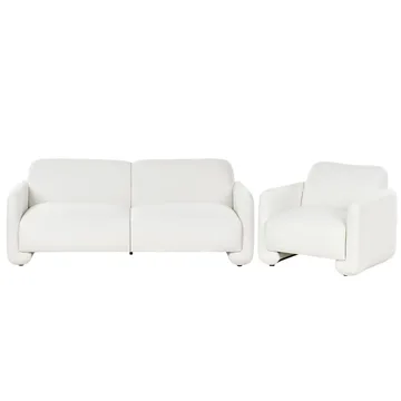 Sofasæt Saland - Hvid - Møbler - Sofaer - Sofagrupper