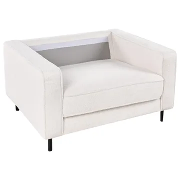 Sofasæt Savalen - Hvid, Sort - Møbler - Sofaer - Sofagrupper