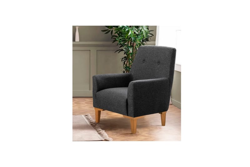 Sofasæt Valsot Antracit / Atlantisk Fyrretræ - Antracit / Atlantisk Fyrretræ - Møbler - Sofaer - Sofagrupper