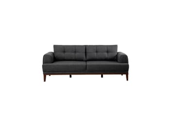 Sofasæt Valsot Antracit / Valnød