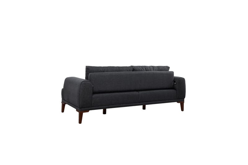 Sofasæt Valsot Antracit / Valnød - Antracit / Valnød - Møbler - Sofaer - Sofagrupper
